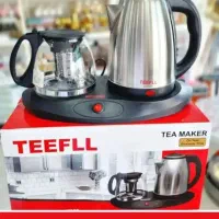 چای ساز کنارهمی گرمکن دار تفال/کتری برقی آکبند