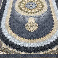 فرش ۹متری نخی تک ‌و جفت طلاکوب نو/توحید۲ ماندگار|فرش|بیرجند, |دیوار