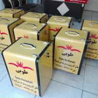 جعبه غذا پیک موتوری باکس پشت موتور کامپوزیت کد 62