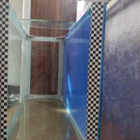 آکواریوم ۶۰ لیتری شیشه ۶ میل+ دماسنج نواری