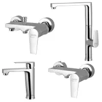 ست کامل شیرآلات کادیا کروم درخشان