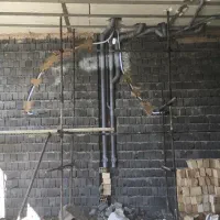 لوله کشی تو کار کولر گازی|خدمات پیشه و مهارت|گلپایگان, |دیوار