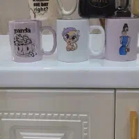 ۷ عدد ماگ لیوانی یدونه ام اشانتیون