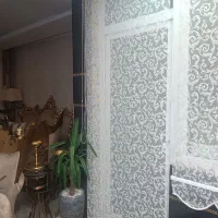 پرده زبرا فقط درب|پرده، رانر، رومیزی|قزوین, |دیوار