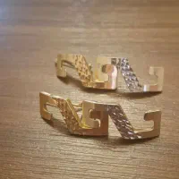 گوشواره ورساچ و انگشتر سفید