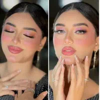 شنیون و میکاپ سبک نچرال و اروپایی