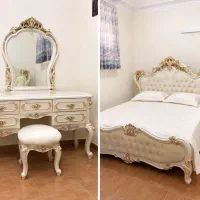 سرویس تخت خواب و میز ارایش