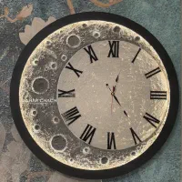 ساعت ماه هلال نور ریموت دار سه حالته