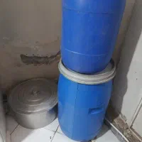 قابلمه روحی 100بشکه پلاستیکی 120لیتری و60لیتری