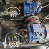 ۲ دستگاه پمپ کارواش سه فاز ایتالیایی