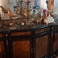 آینه کنسول شیک جنس محکم از چوب راش