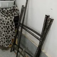 پایه قفسه فلزی|کتابخانه، شلف، قفسه‌های دیواری|مشهد, حسین‌آباد|دیوار