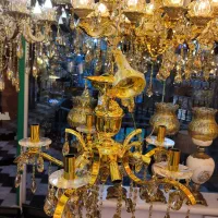 لوستر فلورا ۱۰ لامپ|لوستر و چراغ آویز|ارومیه, |دیوار
