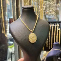 زنجیر میرو و پلاک آوا بدون اجرت فقط با ۶ درصد|جواهرات|رشت, فلسطین|دیوار