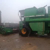 کمباین ۱۱۶۵ اماده همکاری با کشاورزان خوزستان