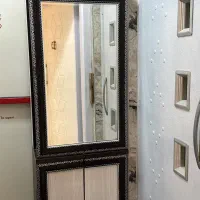 جا کفشی با آینه ی چرخشی