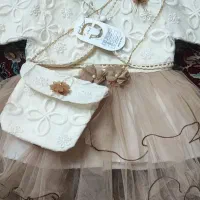 پیراهن دخترانه مجلسی|کفش و لباس بچه|مشهد, کوشش|دیوار