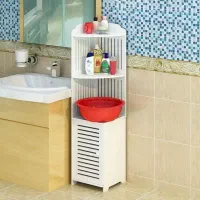 استند کمد دار120حمام توالتpvcشلف ضدآب کابینتی کنجی