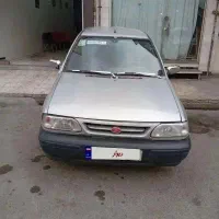 پراید ۹۱ نقره ای عروسک هیدرولیک