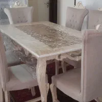 نهار خوری شش نفره سالم|میز و صندلی غذاخوری|سنندج, |دیوار