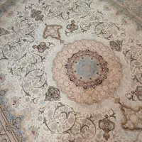 فرش ماشینی 9 متری گل برجسته