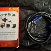 رابط AV به VGA|قطعات و لوازم جانبی رایانه|شیراز, سعدیه جنوبی|دیوار