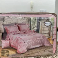 سرویس روتختی ۸تیکه ساتن مخمل ترک برند الوان elvan