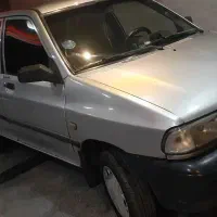 پراید دو گانه شرکتی نقره ای ۸۵