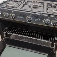 اجاق گاز طرح فر پنج شعله