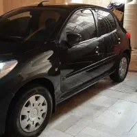 207 سقف فلز TU5 بدونه مشابه مشکی آبنوس سرامیک شده