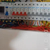 برقکشی ( برق کشی ) برق کاری ( برقکاری ) ساختمان|خدمات پیشه و مهارت|فولادشهر, B2|دیوار