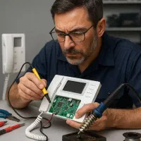 تعمیر تخصصی آیفون های صوتی وتصویری