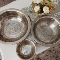 سبد استیل سه سایز