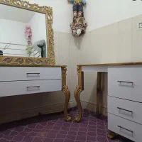 ست میز تحریر و آینه دراور