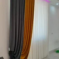 پرده طی چندتا چک بدون سود|پرده، رانر، رومیزی|بیرجند, |دیوار