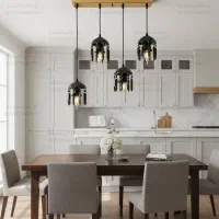 لوستر خطی لاینر آویز کریستالی باکارات در سه رنگ|لوستر و چراغ آویز|دابودشت, |دیوار