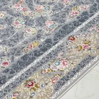 یک تخته فرش ۶ متری ماشینی طوسی فیلی|فرش|تهران, بهجت‌آباد|دیوار