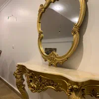 کنسول چوب گردو آنتیک