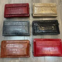 کیف دستی دوشی چرم طرح کرو