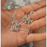 زنجیر نقره گرمی ۴۰۰