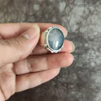 انگشتر نقره دوقاب عقیق سوسنی دوقاب سید مسلم عیار۹۵