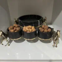 ظررف پذیرایی برنجی سنگی