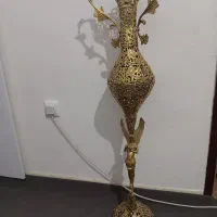 گلدان بلند برنز