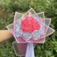 گل رز ربانی ماندگار|صنایع دستی و سایر لوازم تزئینی|رشت, حومه رشت|دیوار