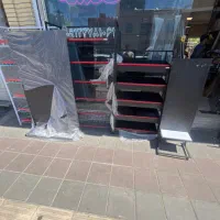 استند چیپس و پانچ و قفسه فروشگاهی