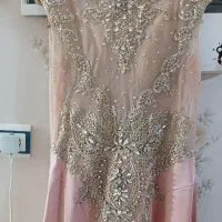 پیراهن کارشده مجلسی ست مادر دختری|لباس|قدس, شهرقدس|دیوار