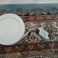 پنل لامپ دایره ای ۱۲ وات زرد