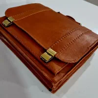 کیف دیپلمات و اداری چرم اصل دست دوز
