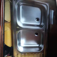 سینک ۱۰۰ در ۶۰ تک لگن و دولگن