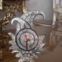 ساعت هفت سین طرح نقره نو